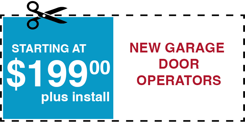 199 garage door operators