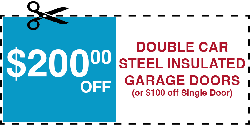 200 off garage door repair