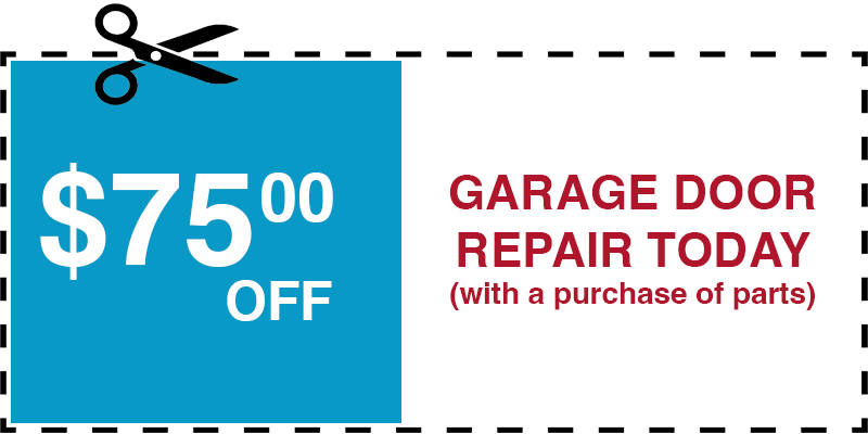 75 off garage door repair