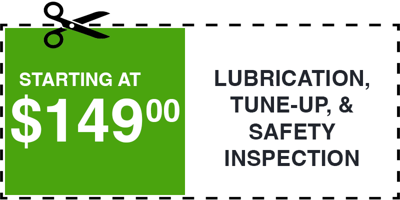 149 garage door MAINTENANCE Glen head