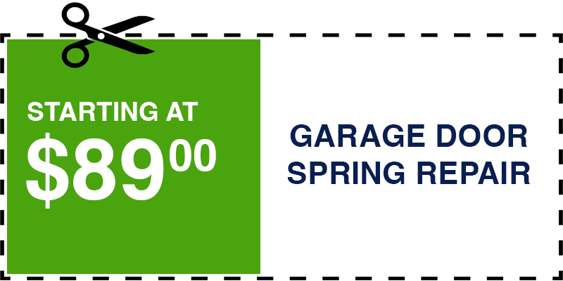 89 garage door SPRING repair Glen Head